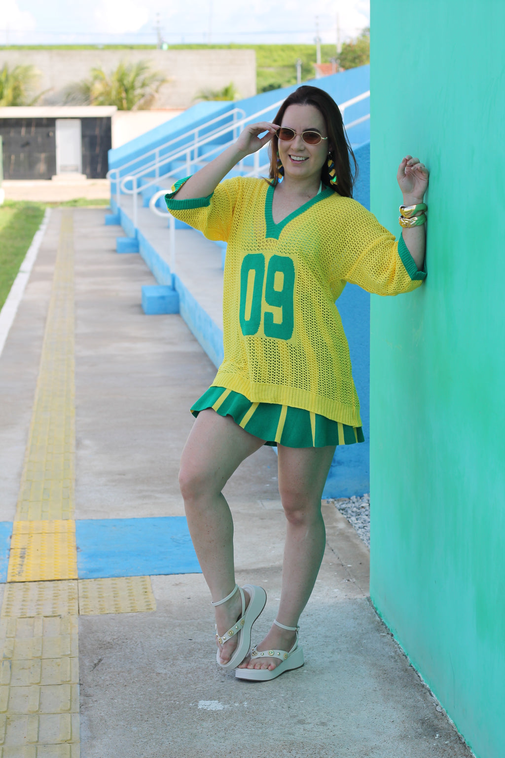 Blusa Brasil - Verde e Amarelo 09