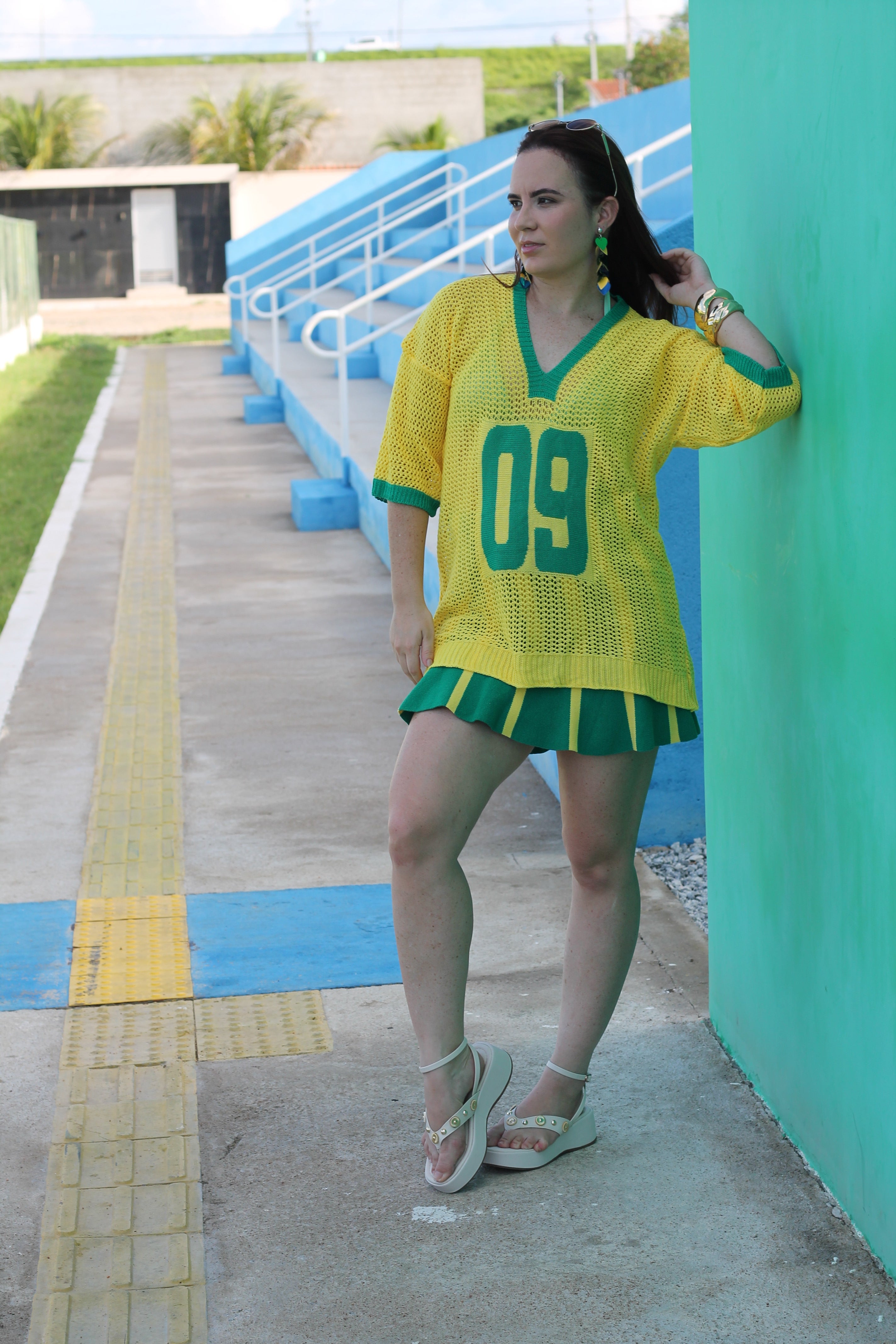 Blusa Brasil - Verde e Amarelo 09