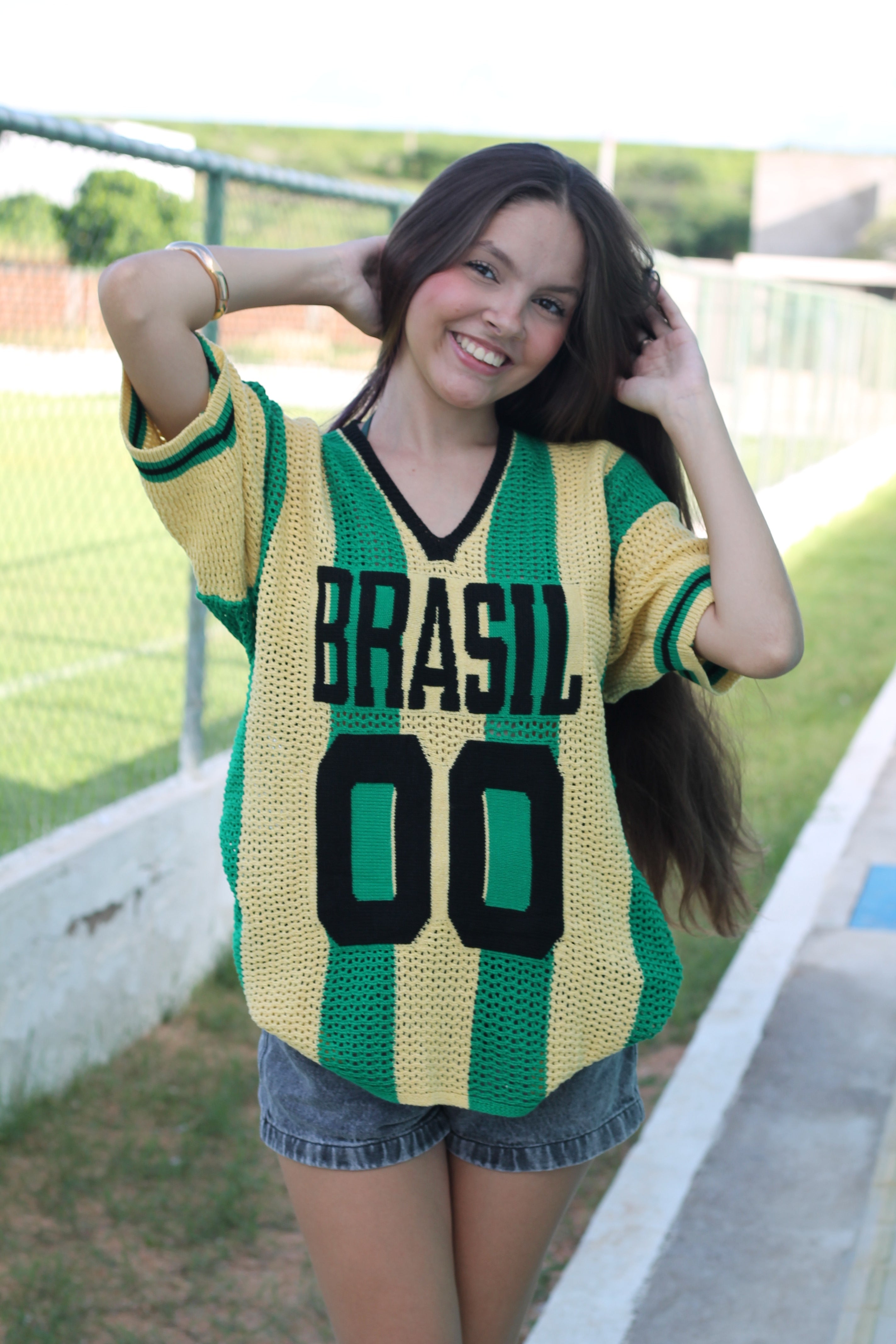 Blusa Brasil - Verde e Amarelo 00