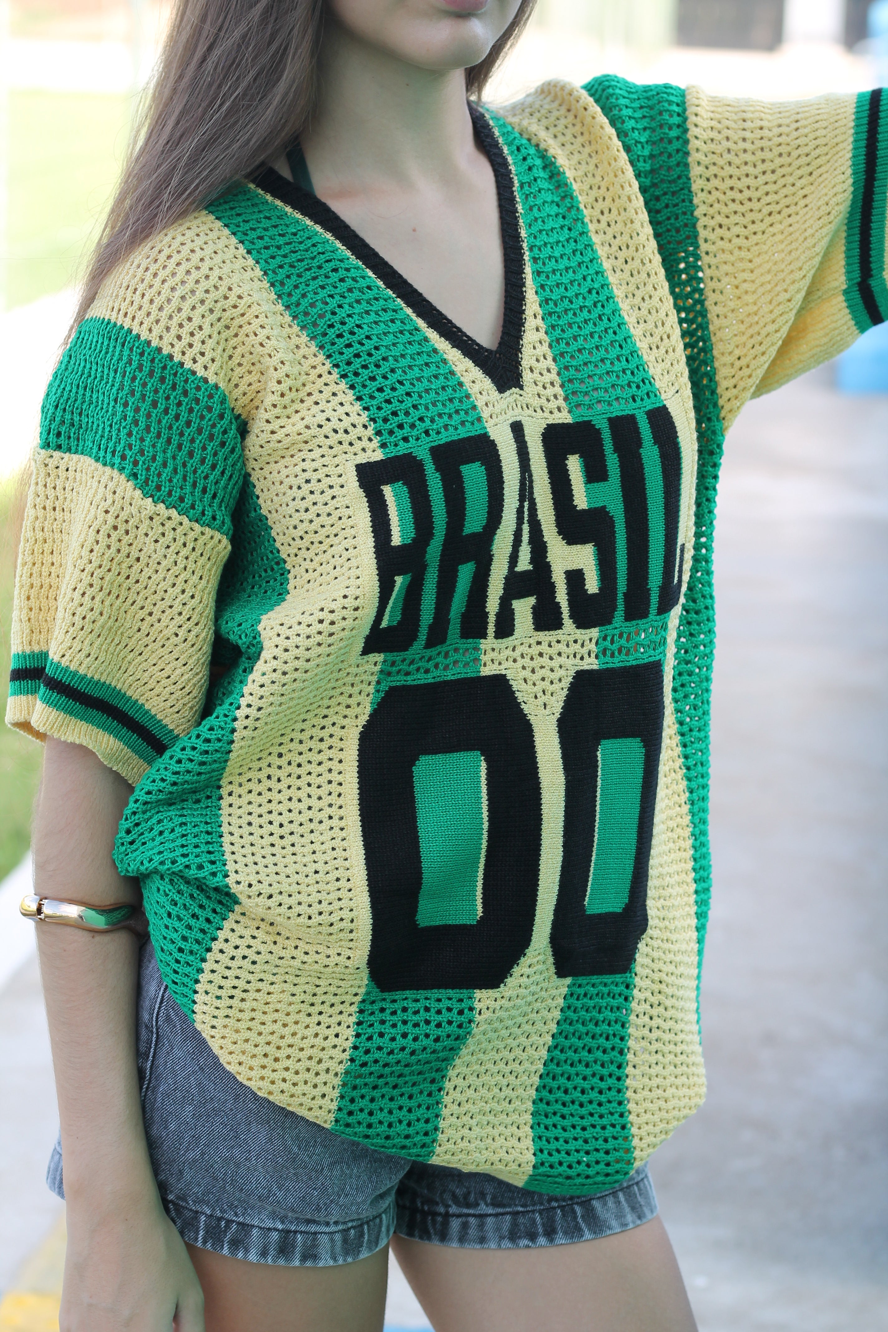 Blusa Brasil - Verde e Amarelo 00