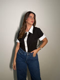 Blusa Verona Preto e Branco
