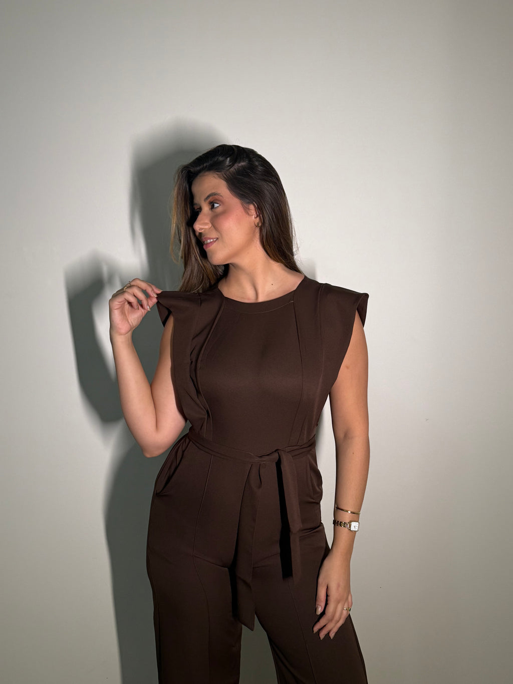Macacão Valentina Marrom