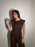 Macacão Valentina Marrom