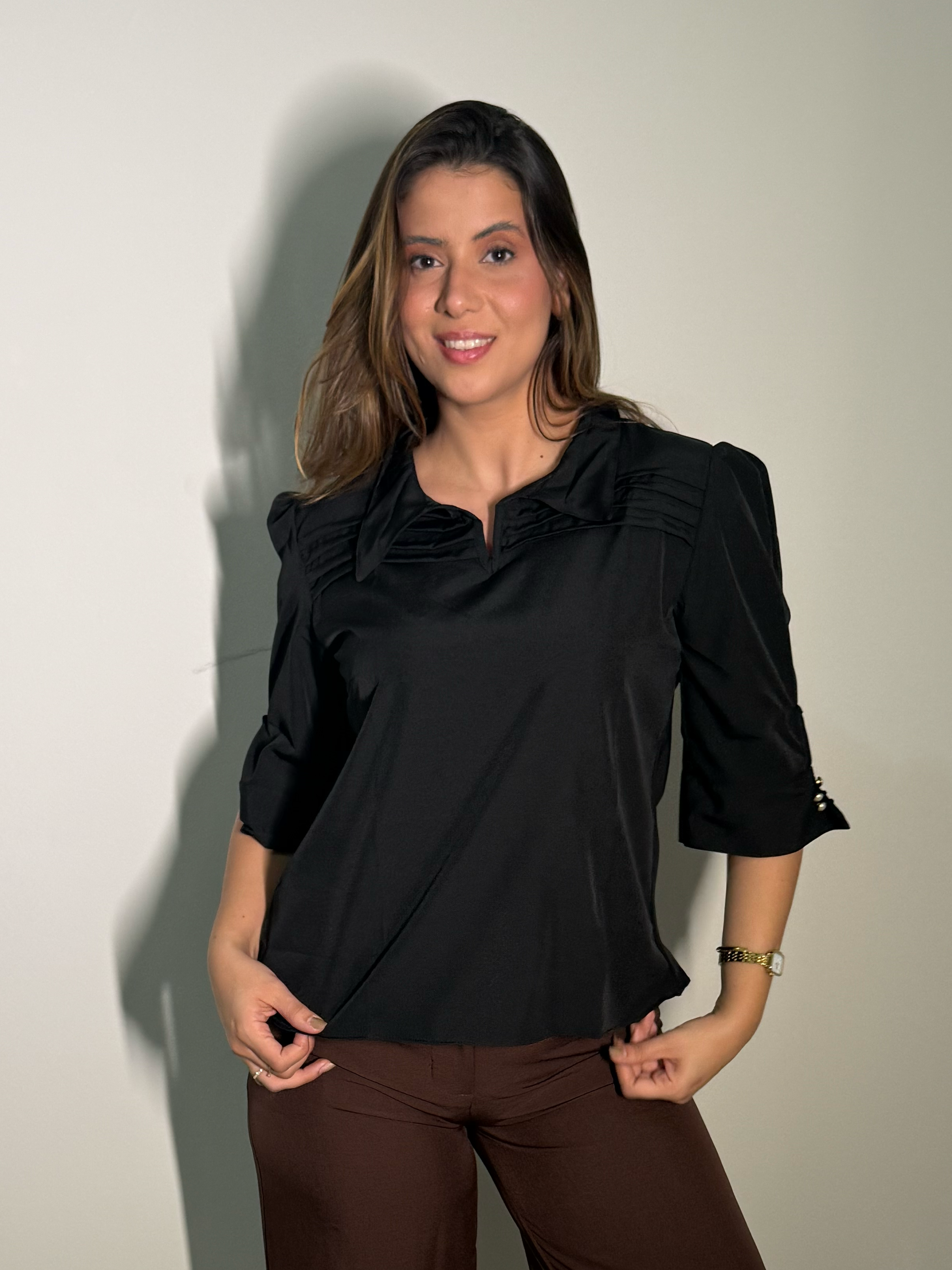Blusa Firenze Preta